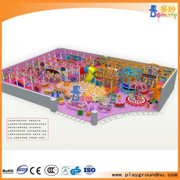 Funny candy theme children indoor amusement park equipment