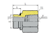 BSP MALE O-RING/BSPT FEMALE