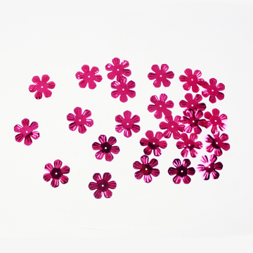 Purple Flower shape Sequin