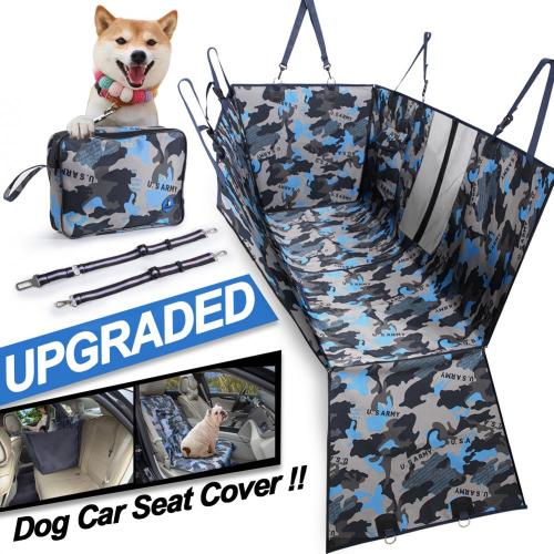 Cubierta de asiento de coche de perro