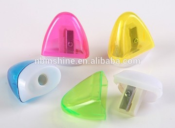 Professional factory supply mini pencil sharpener , hot sell promotional plastic pencil sharpener