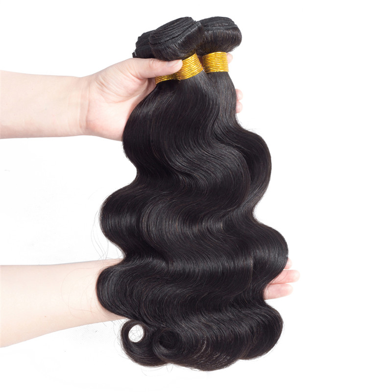 Wholesale Body Wave Peruvian Human Hair Natural Color Peruvian Virgin Hair Tangle Free Virgin Peruvian Human Hair