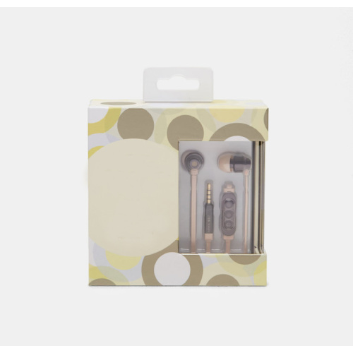 Custom paper headphone earphone packaging box