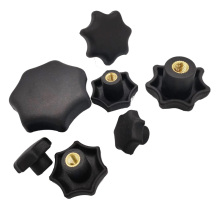 Cheap internal thread M8 plastic clamping star knob