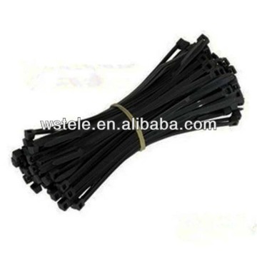 black nylon cable ties