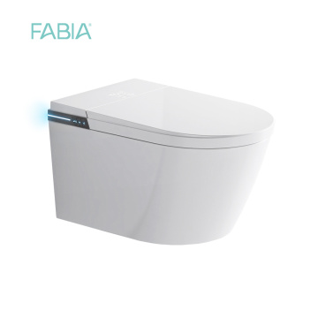 Smart Bathroom Wall Hanging Auto Flushing Intelligent Toilet