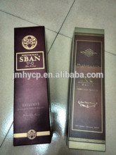 new style luxury brown Paper bulk Wine Boxes