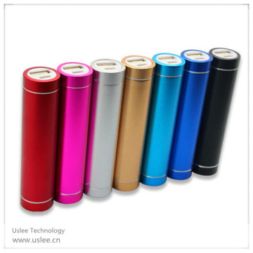 lipstick charger portable power bank for macbook pro /ipad mini