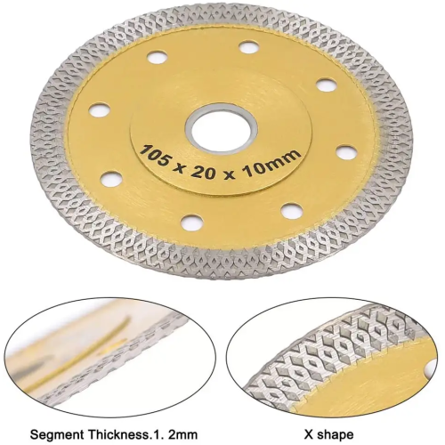 Bu công Lưỡi cưa kim cương siêu mỏng 4 inch