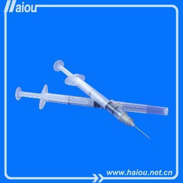 0.5ml syringe for immunization with fixed needle