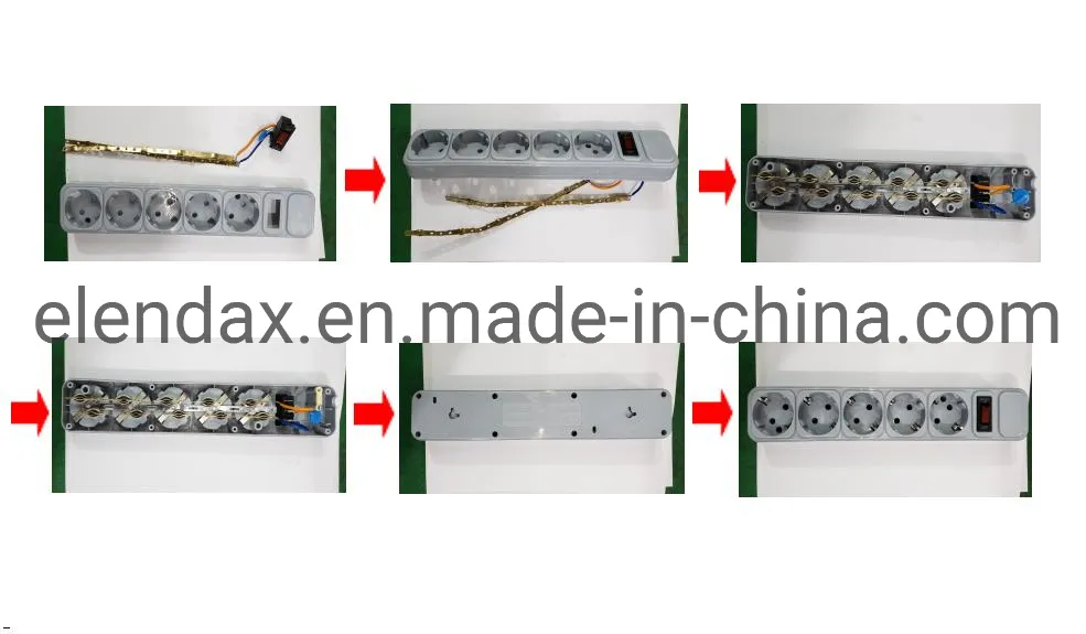 Трехходовая удлинительная розетка (E8003E)