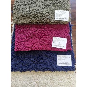 100% Polyester Sherpa Knitting Fabrics