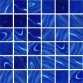Spa in vetro mosaico piscina blu piastrelle d&#39;arte