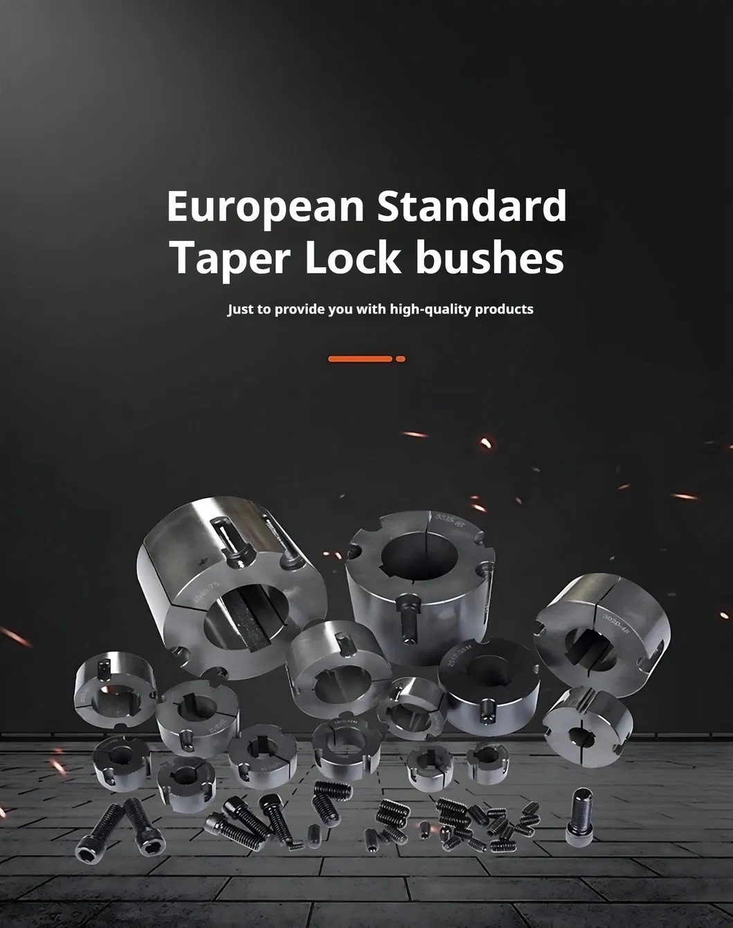 1108 1210 1610 Taper Lock Bush Wear Resistant Factory Supplier for Pulley