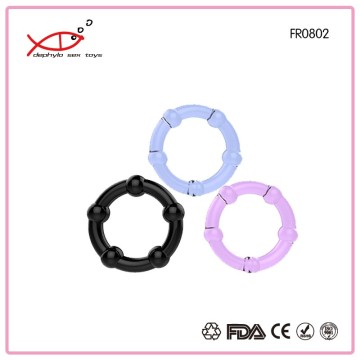 Cock ring for men's use ejaculation delay