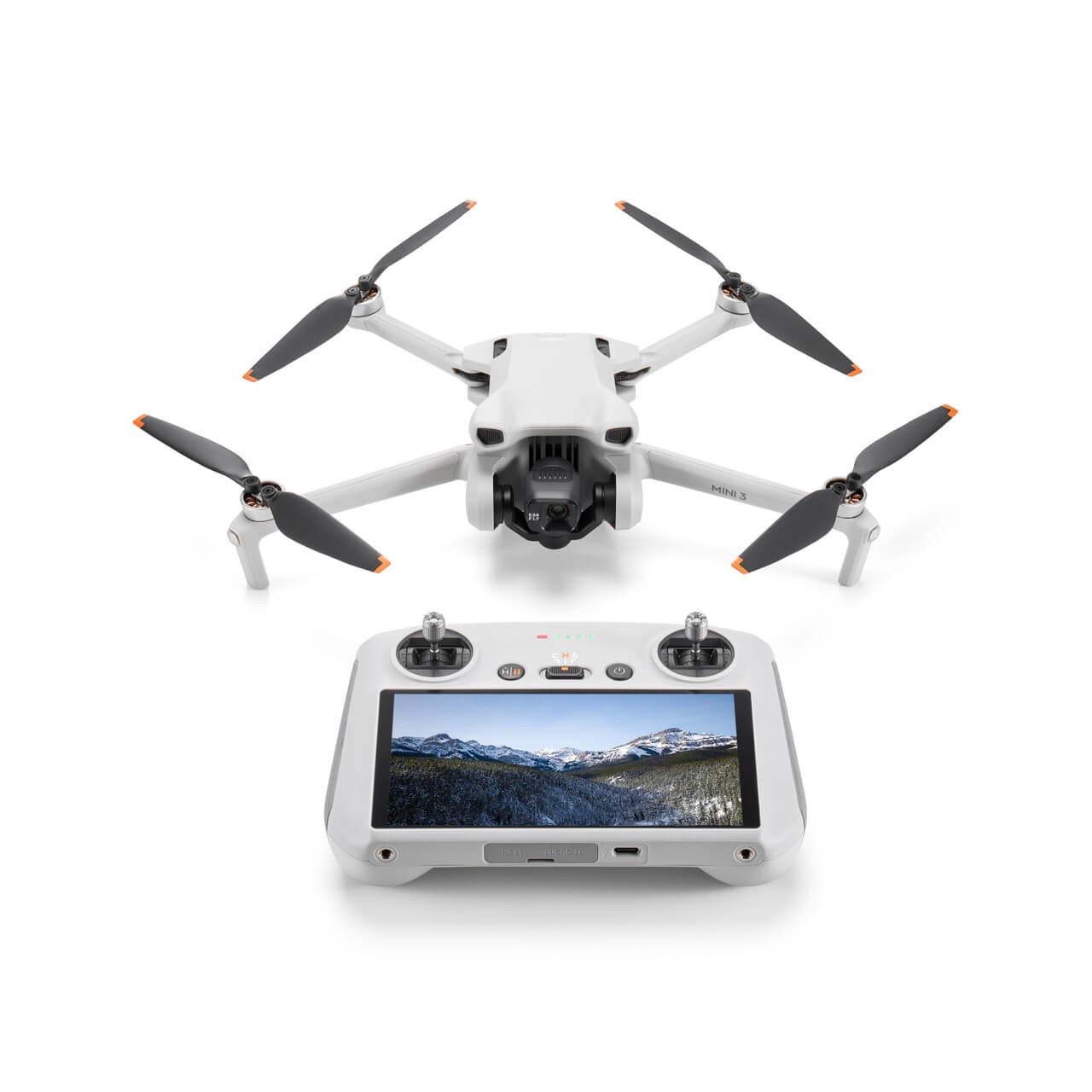 DJI Mini 3 Drone with RC Smart Controller 51-min Max Flight Time 4K HDR Video 10km Transmission