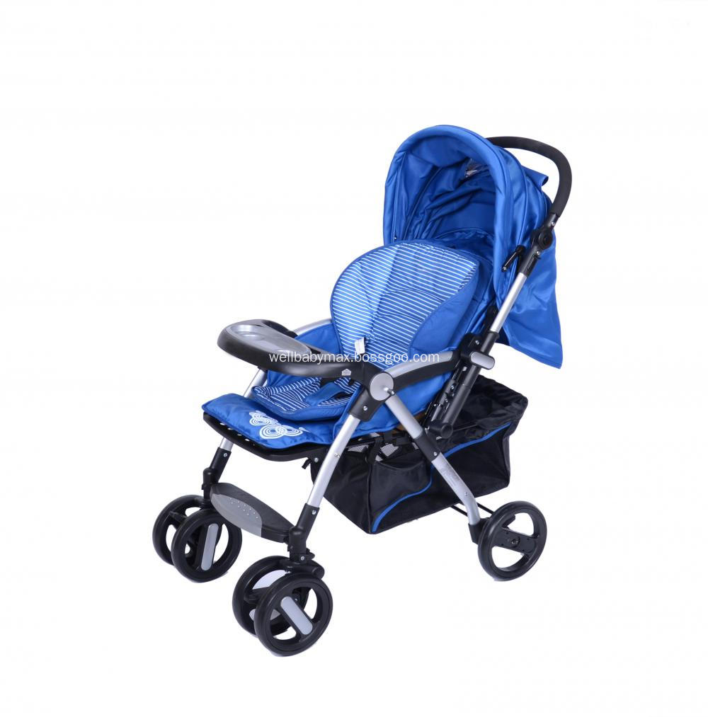 Luxury Reversible Handle Bar whole canopy Baby Stroller