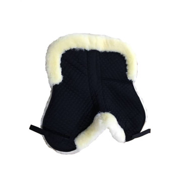 Various Pattern Half Sheepskin Saddle Pad