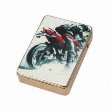 Wind-proof lighter with metal housing