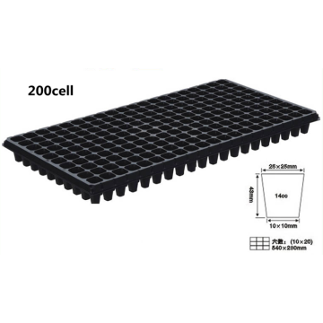 Kunststoff-Reissaatgut-Tray 200cell