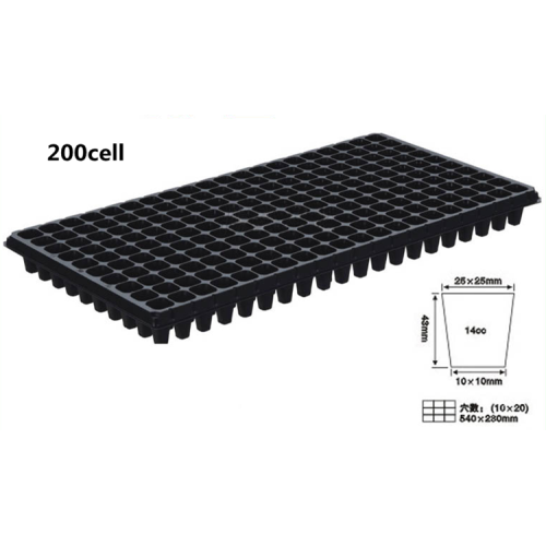 Plateau de culture en plastique 200cell