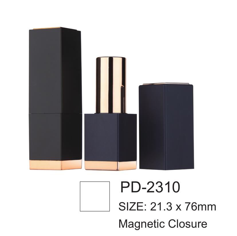 High Quality Plastic Square Magnetic Closure Lipstick Case