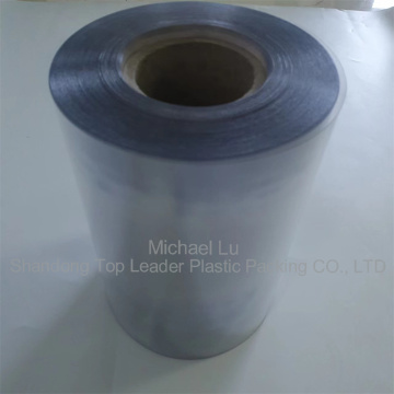 transparent pvc sheet roll with blue tint pharma