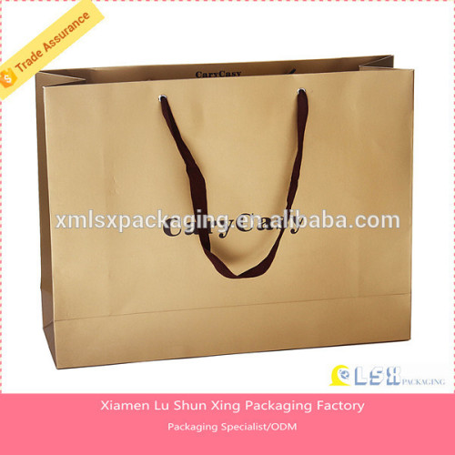 Custom high quality OEM handmade washable paper bag