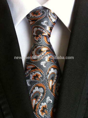 Men's Tie, Woven Tie, Jacquard Polyester Neck Tie