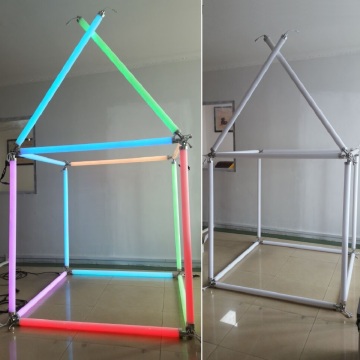 Полноцветная светодиодная вертикальная лампа RGB для ночного клуба Disco