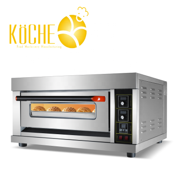 Electric Deck Ovens for Bakery Products like Pizza, Bread, and Cakes