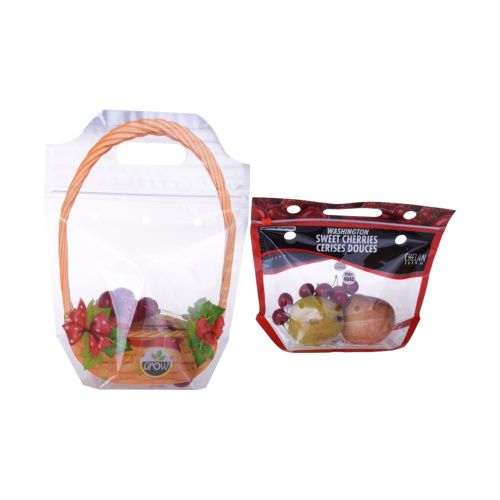 Bolsa de envasado de papa de fruta de mango de material reciclado personalizado