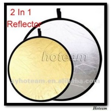 2 in 1 golden and silver reflector photographic studio equipment