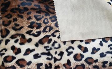 Warp Knitting Velvet Fabric Printed Fabrics for Sofa