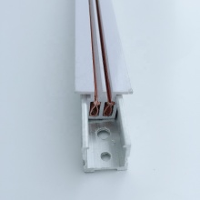 2 wires Supermarket Shelve Magnet Power Track Rail