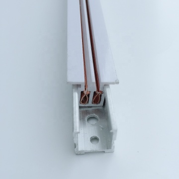 2 wires Supermarket Shelve Magnet Power Track Rail