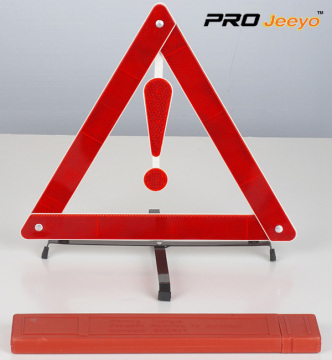 Reflective Stop Sign Car Tripod With Fault Warning