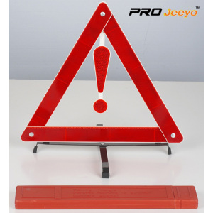 Reflective Stop Sign Car Tripod With Fault Warning