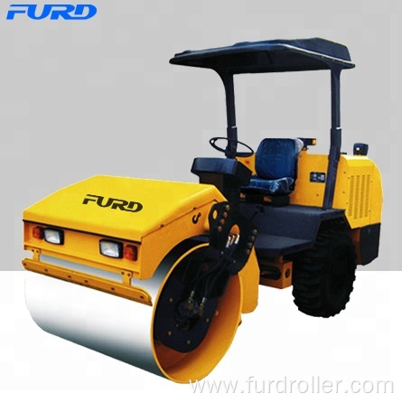 New 3 ton Double Drum Road Roller Hydraulic Compactor Vibratory Roller (FYL-203)