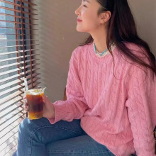 RL Ruff Pony Embroidered Autumn Winter Pullover for Women