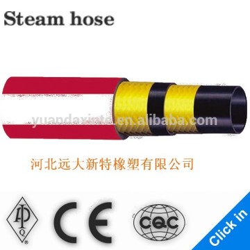 Hydraulic rubber hose/flexible high pressure steam hose See larger image Hydraulic rubber hose/flexible high pressure steam hos