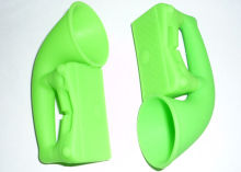 Green Waterproof Iphone Speakers , Iphone Horn Speaker Silicone Promotional Gift