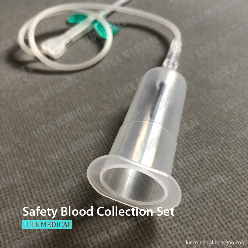 Safety Blood Collection Needle With Holder 15