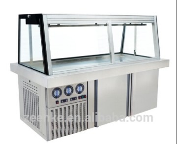 Sandwich Display Cooler/ refrigerated Pastry Showcase/ refrigerated Sushi Showcase