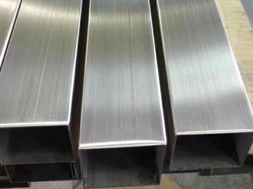 Stainless steel brushed tube