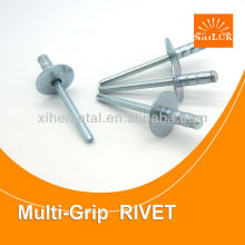 steel multigrip rivet/iron stud