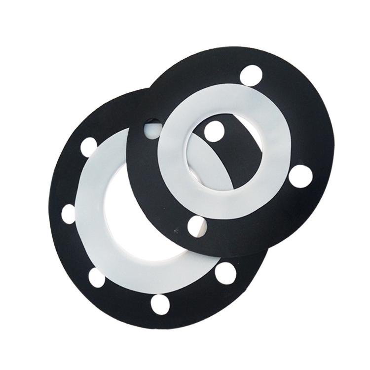 Round Flat Rubber Gasket Pvc Rubber Gasket Valve Gasket White Rubber