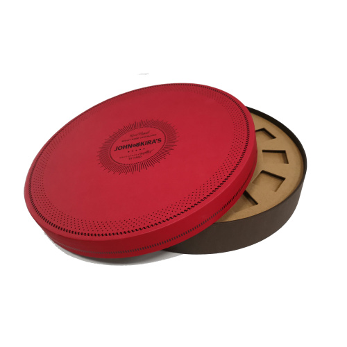 Customized Logo Paper Chocolate Gift Tube Box