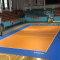 Piso de deportes de vinilo de enlace profesional para la cancha de voleibol