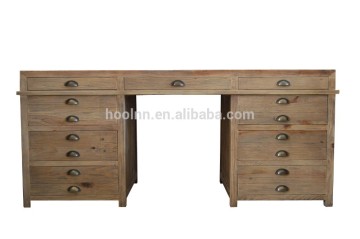 recycled wood furniture reproduction desk antique wood desk